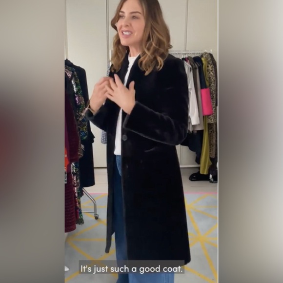 🌸Zara faux shearling low pile coat - Picture 2 of 4